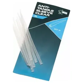 Nash Převlek Anti Tangle Sleeve XL Clear 15ks (T8064)