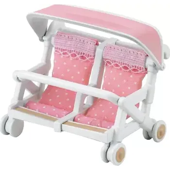 Kočárek pro panenku Sylvanian Families Kočárek pro dvojčata (10394533)