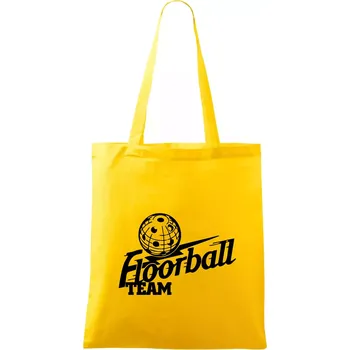Florbal team - Taška bavlněná - 42 x 38 cm ( Žlutá )