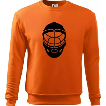 Pánská mikina Florbal maska - Mikina Essential pánská - S ( Oranžová )