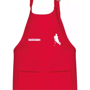 Kuchyňská zástěra Floorball sport - Dětská zástěra na vaření - Univerzální velikost ( Červená )