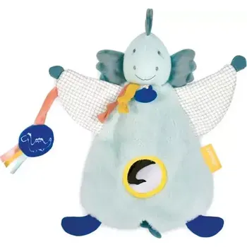 plyšák Doudou Plyšový maňásek dinosaurus 25 cm (DC3940)