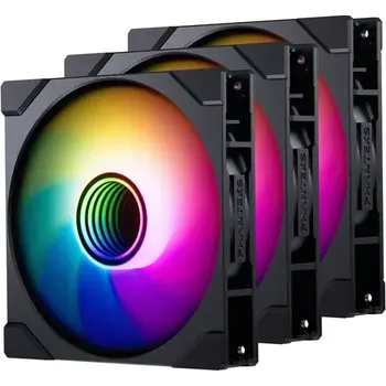 PC ventilátor PHANTEKS M25 Gen2 PWM D-RGB Reverse Blade 3ks černá (PH-F140M25R_G2_DWT01)