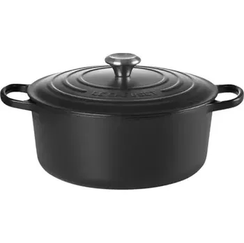 Hrnec Le Creuset Signature Hrnec s poklicí 22 cm černá (21177220000430)