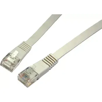 Síťový kabel Solarix plochý UTP CAT6 7m non-snag proof (C6-111GY-7MB)