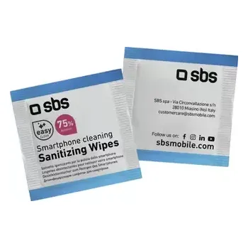 Dezinfekce SBS Dezinfekční ubrousky pro čištění smartphonů 6x6cm 50 kusů (TEWIPE50PC)