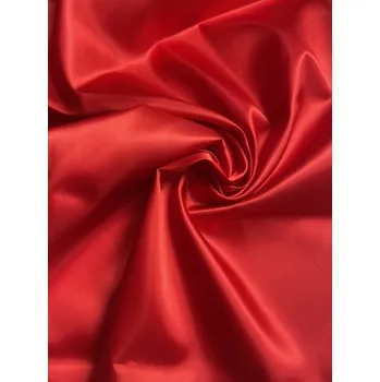 Podšívka saténová -červená