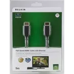Belkin kabel HDMI HighSpeed 3D s Ethernetem 5m (F3Y021bt5M)