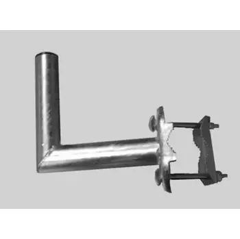 Satelitní konvertor OEM držák antény balkónový 30 cm - žárový zinek (DRBOE30F00)