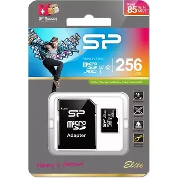 Paměťová karta Silicon Power karta micro 256GB SDXC (SP256GBSTXBU1V10SP)
