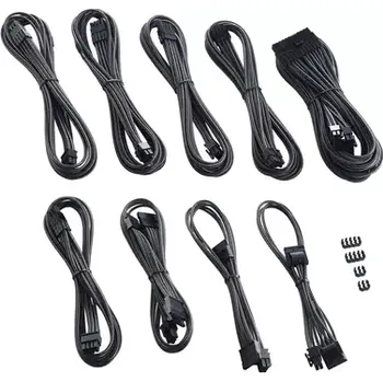 Kabel do PC CableMod PRO ModMesh C-Series Kabel Kit pro Corsair AXi HXi RM - carbon (CM-PCSI-FKIT-NKC-R)