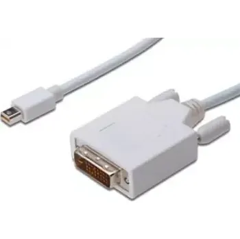 Video kabel PremiumCord Mini DisplayPort - DVI kabel M/M 2m (4016032291466)