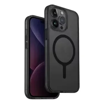 Pouzdro na mobilní telefon Uniq LifePro Xtreme MagClick ochranný kryt na Apple iPhone 15 Pro Smoke (Frost kouřová) (8886463685310)
