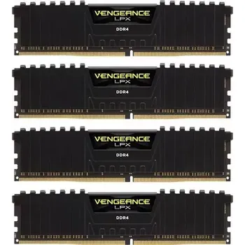 Operační paměť Corsair Vengeance LPX Black 64GB (4x16GB) 3200MHz (CMK64GX4M4E3200C16)