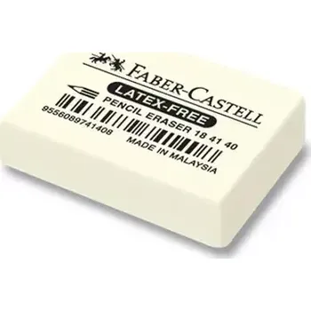 Pryž FABER-CASTELL Stěrací pryž Latex-free bílá (184140)
