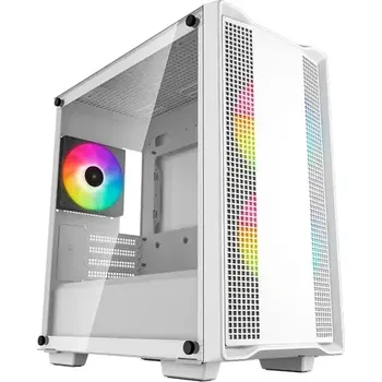 PC skříň DEEPCOOL CC360 ARGB bílá (R-CC360-WHAPM3-G-1)
