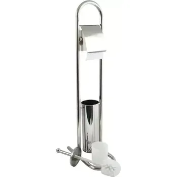 MSV FLET stojan na toaletní papír s WC štětkou s krytem (3700703953111)