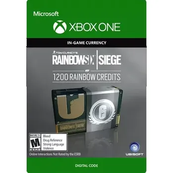 Hra XONE Tom Clancy's Rainbow Six: Siege - 1200 Rainbow kreditů (7F6-00106)
