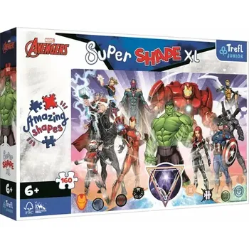 Trefl - Puzzle - Super Shape XL Avengers (50023)