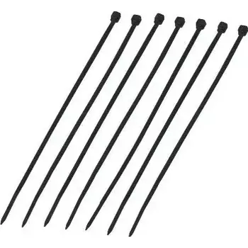 Stahovací páska DATACOM Stahovací páska (2.5x165) černá 100ks (9305)