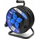 GEKO Kabel prodlužovací 3x1.5mm2 | 4 zásuvky | buben | IP44 | 50m (G17505)