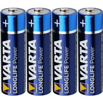 Článková baterie Varta Longlife Baterie AA 4ks (4906121354)