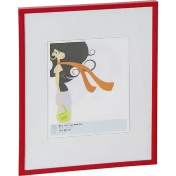 Rám na obraz Rámeček Walther New Lifestyle 21x30 plast červený