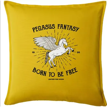 Polštář Pegasus fantasy - Polštář 50x50 - 50x50 - Pouze potah ( Žlutá )