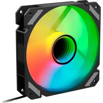 PC ventilátor Sharkoon SHARK Mirror RGB PWM černá (4044951042449)