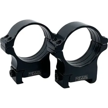 Montáž pro optiku 1" pro CZ 455 - ocelové kroužky OptikArms, 13mm