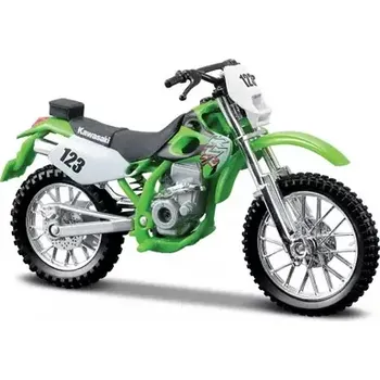 autíčko Maisto Kawasaki KLX 250SR zelená (101239300-302)