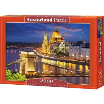 Puzzle Castorland 200405 Soumrak v Budapešti (3285)