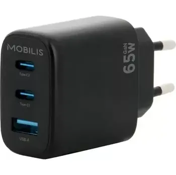 Mobilis Wall Charger 65W černá (001364)