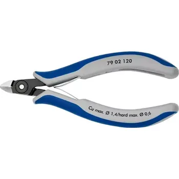 Kleště Knipex 79 02 125 Přesné boční štípací kleště na elektroniku 125mm (79 02 125)