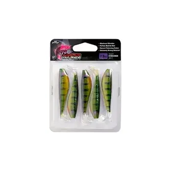 Umělá nástraha FOX Rage Gumová nástraha Zander Pro Shad 7,5cm UV Stickleback 5ks (NZS022)