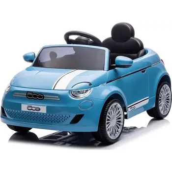 Dětské elektrovozidlo CHIPOLINO Elektrické auto FIAT 500 Blue (ELKFIAT23BL)