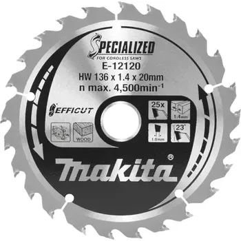 Pilový kotouč Makita E-12120 EFFICUT (E-12120)