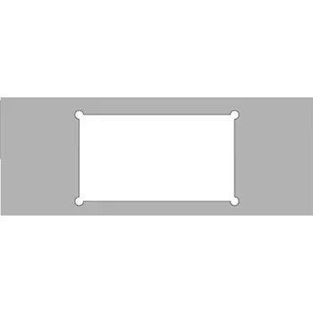 Příslušenství k nářadí IGM Šablonový rám na zásuvky, CRCS-005