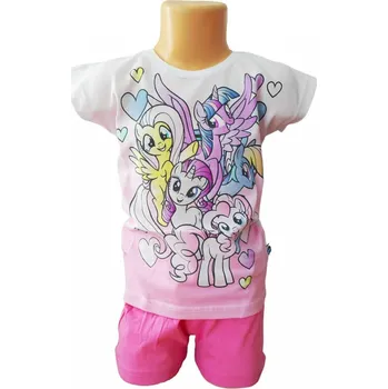 Dívčí pyžamo Eplusm Dívčí pyžamo MY LITTLE PONY krátké Barva: Růžová, Velikost: 98