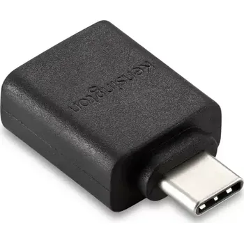 Kabel do PC Kensington CA1010 Adaptér USB-C (M) - USB-A (F) černá (K33477WW)