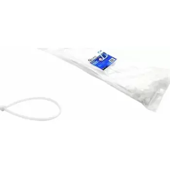 Organizace kabelů GEKO Stahovací pásky bílé s UV filtrem 250x3.6mm 100ks (G17149)