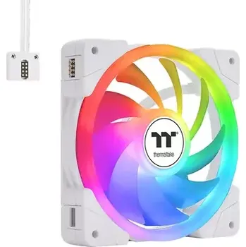 PC ventilátor THERMALTAKE SWAFAN EX14 ARGB bílá 3ks (CL-F170-PL14SW-A)