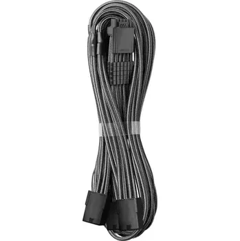 Kabel do PC CableMod PRO ModMesh 8-Pin PCIe Trojtý prodlužovací kabel 45 cm - šedá (CM-PCAB-16P3-N45KC-5PK-R)