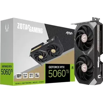 Grafická karta ZOTAC GeForce RTX 5060 Ti AMP 16GB (ZT-B50620F-10M)