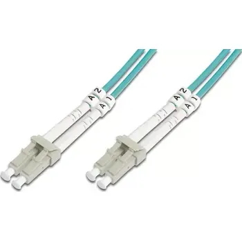 Síťový kabel DIGITUS Fiber Optic Patch Cord LC na LC Multimode 50 125 µ 2m (4016032248866)