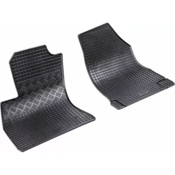 autokoberec Aroso Autokoberce gumové přesné s nízkým okrajem - Fiat Doblo II (Typ 263) (2010-2021) 2-sedadla (900705)