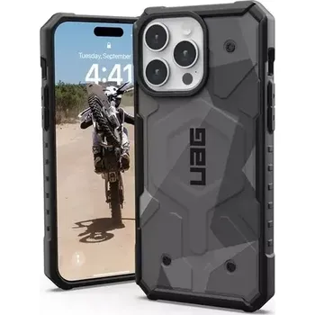 Pouzdro na mobilní telefon UAG Pathfinder SE MagSafe ochranný kryt pro Apple iPhone 15 Pro Max šedá (114303114033)