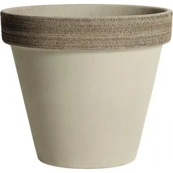 Květináč Degrea Keramický květináč 19,2 cm Standard Vulcano, šedý