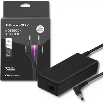 Notebook Qoltec 50073 Napajecí adaptér pro notebooky Toshiba 65W 1.11m černá (50073)
