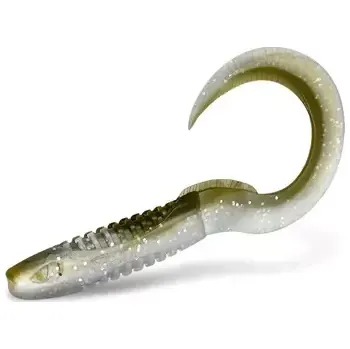 Umělá nástraha Delphin Gumová nástraha TwistaX Eeltail UVs 6cm Booty 5ks (101004023)